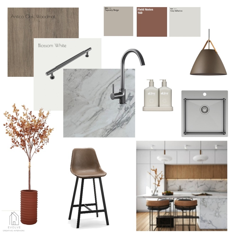 Regina St Kitchen Mood Board by Evolve Creative Interiors on Style Sourcebook