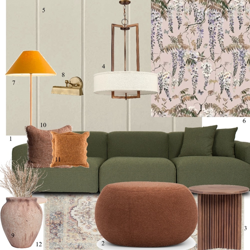 Mod 9 - Living Room Mood Board by sineadsaunderscarroll on Style Sourcebook