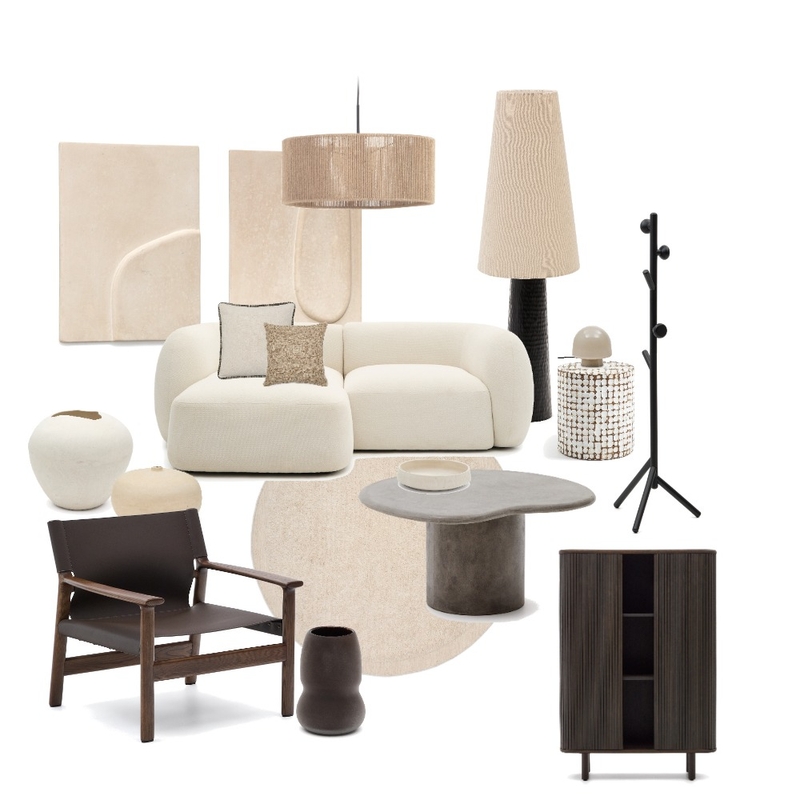 Neutral Mood Board by IBM on Style Sourcebook