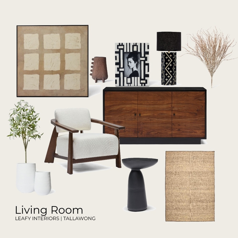 Living Room Mood Board by LEAFY INTERIORS | Anna Manson on Style Sourcebook