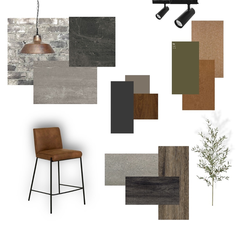 Industrial Mid Century Kitchen Mood Board by matthewross on Style Sourcebook