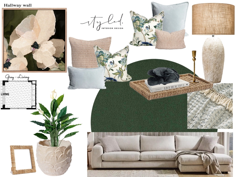 Gray - Living Mood Board by Styled Interior Design on Style Sourcebook