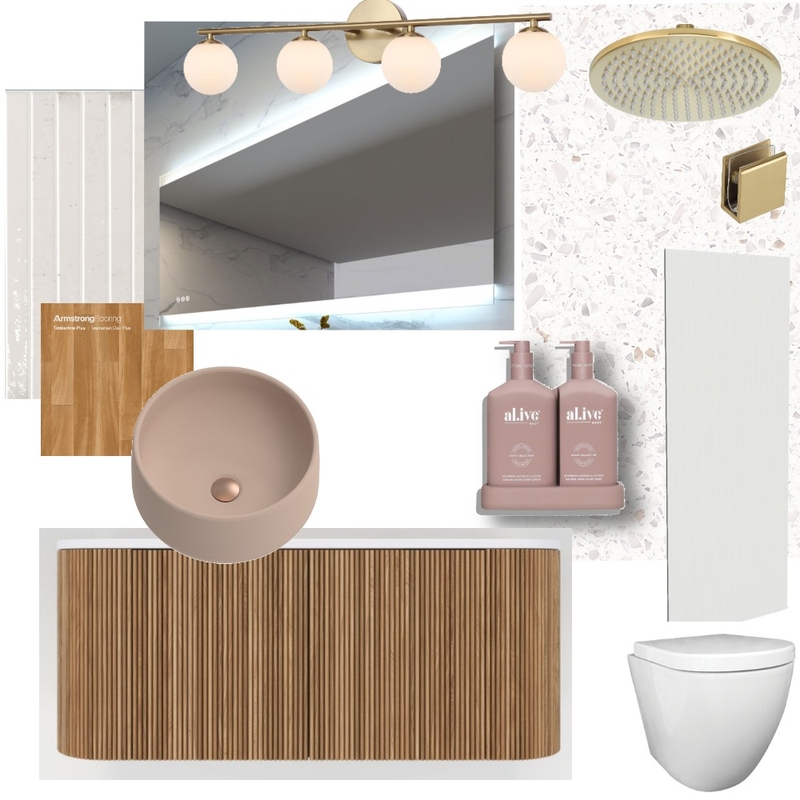 Northbridge Bathroom Lighter tones Mood Board by TarveranInteriors on Style Sourcebook
