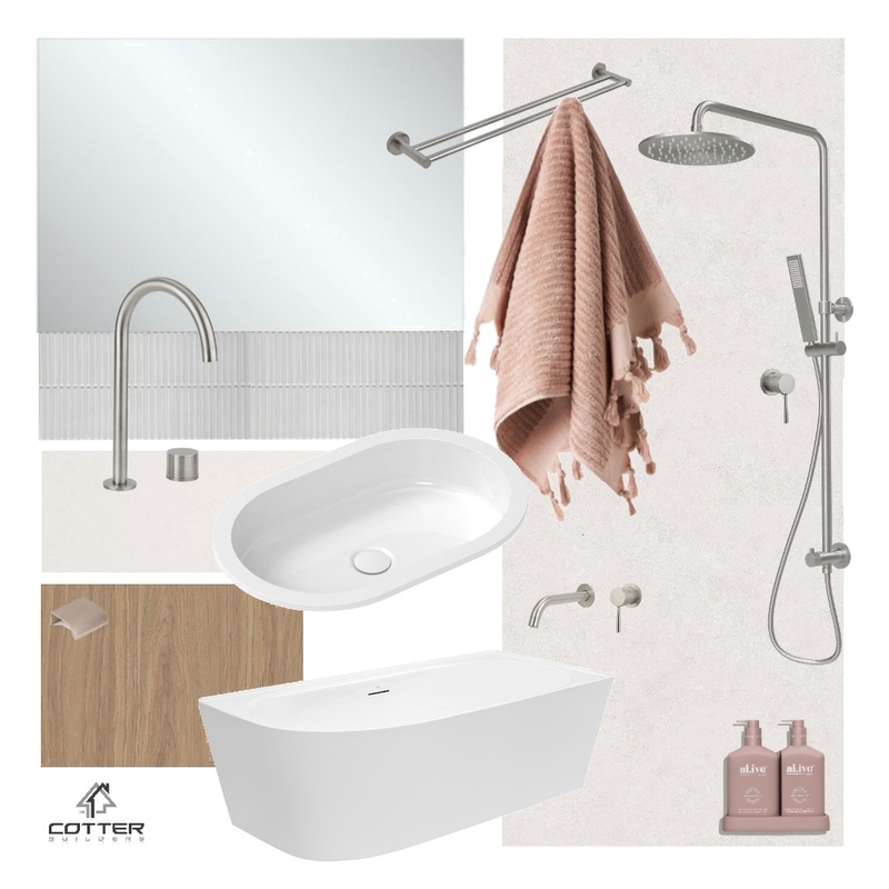 Greenmount Renovation - Main Bathroom Mood Board by Cotter Builders on Style Sourcebook