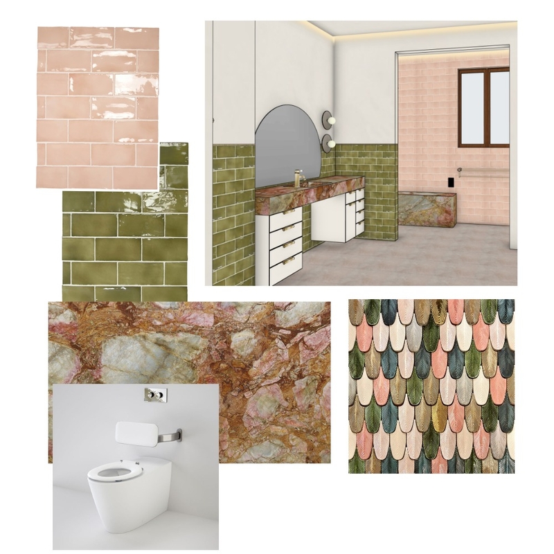 Olive's new wheelchair friendly bathroom Mood Board by Interiors with Style on Style Sourcebook
