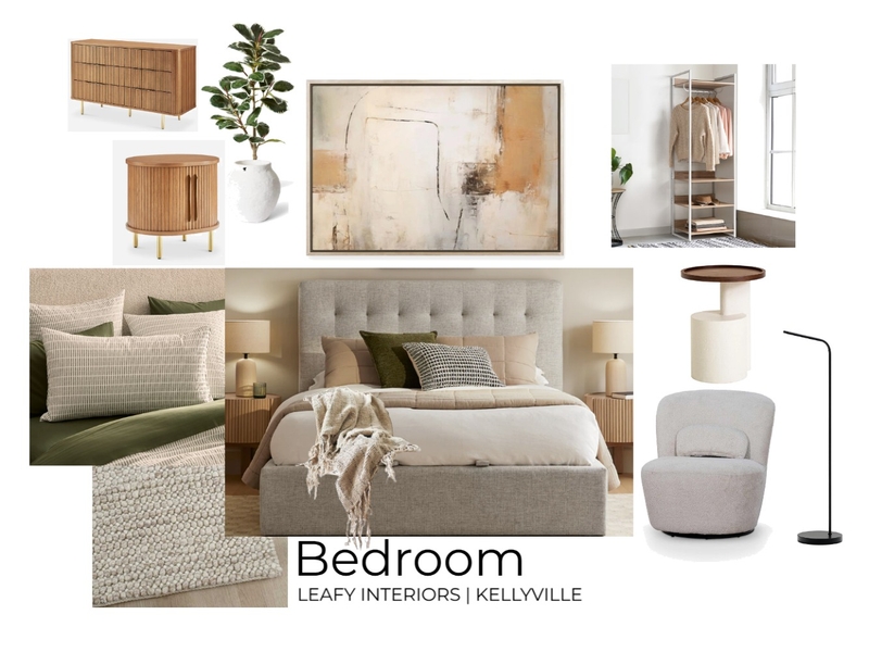 Master Mood Board by LEAFY INTERIORS | Anna Manson on Style Sourcebook