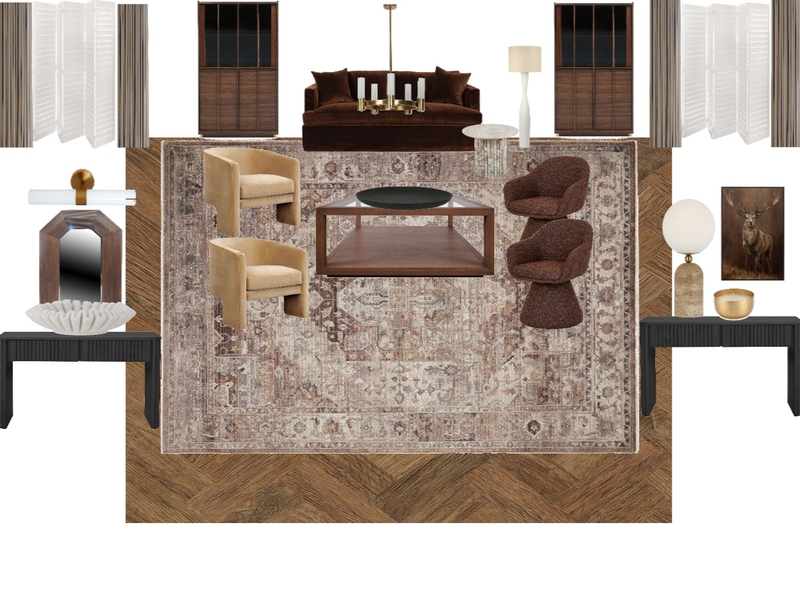Living room Mood Board by Misiowa on Style Sourcebook