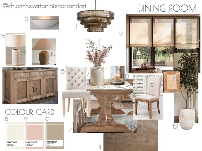 Scandi Hamptons dining room (sample board) Mood Board by Chloe Cheverton on Style Sourcebook