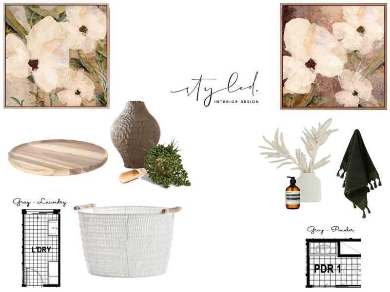 Gray - Laundry / Pwd Mood Board by Styled Interior Design on Style Sourcebook
