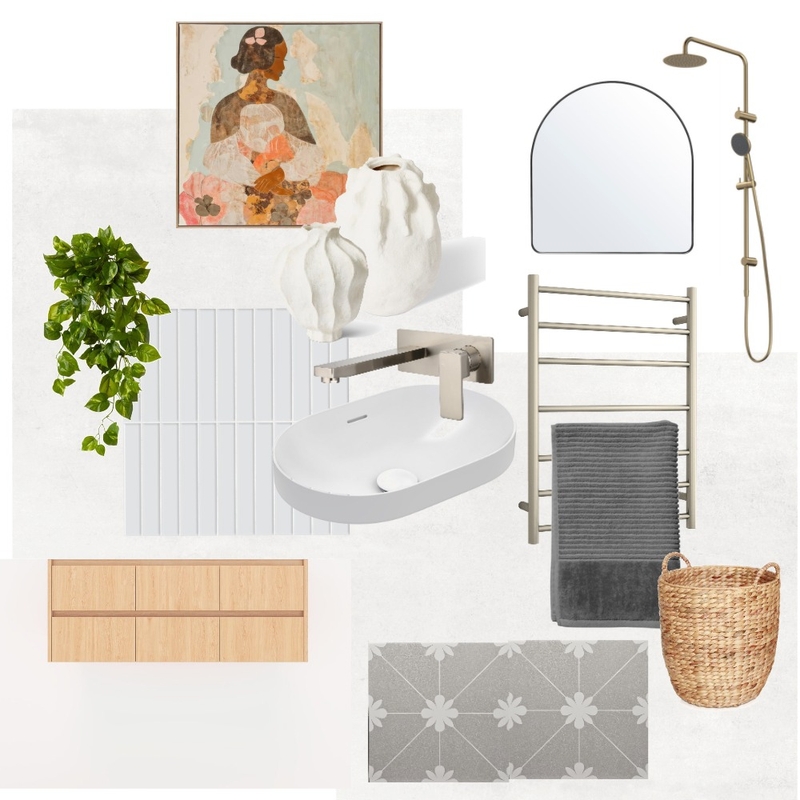 Our bathroom Mood Board by MelDing on Style Sourcebook