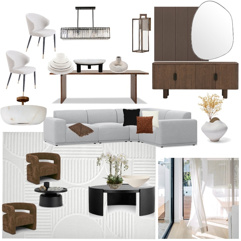 Avalon Peters Living Room + Dining Room Mood Board by jdarinteriors on Style Sourcebook