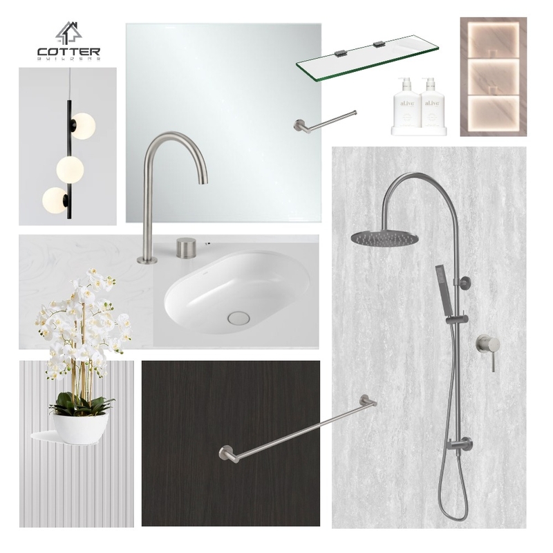 Opalia - Main Bathroom Mood Board by Cotter Builders on Style Sourcebook