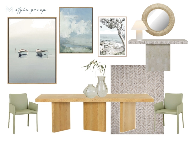 Shirley Ave, Dining Option 1 Mood Board by The VM Style Group on Style Sourcebook