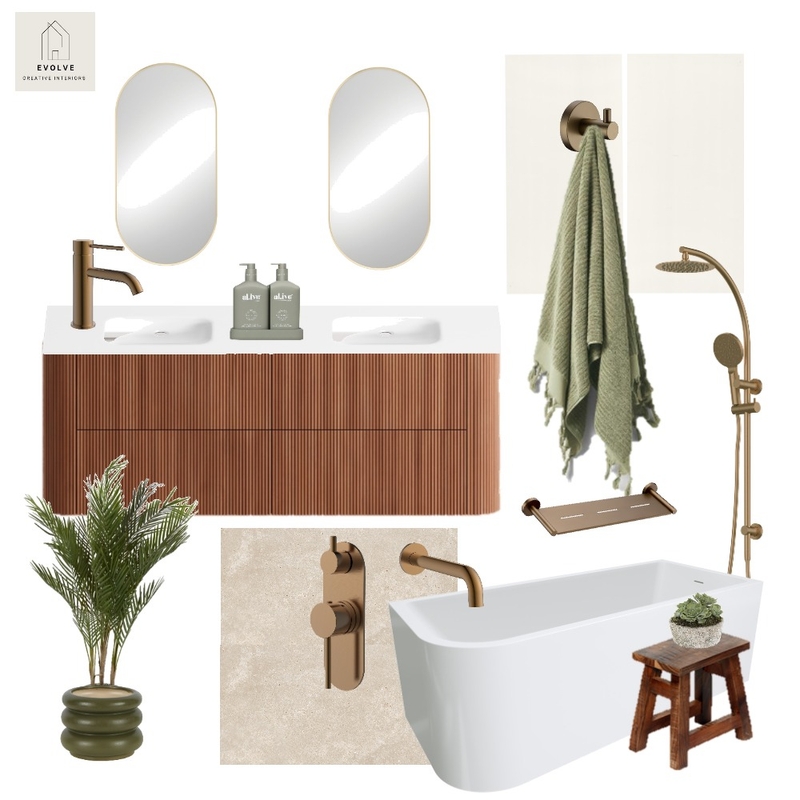 Pottery Road Bathroom Mood Board by Evolve Creative Interiors on Style Sourcebook