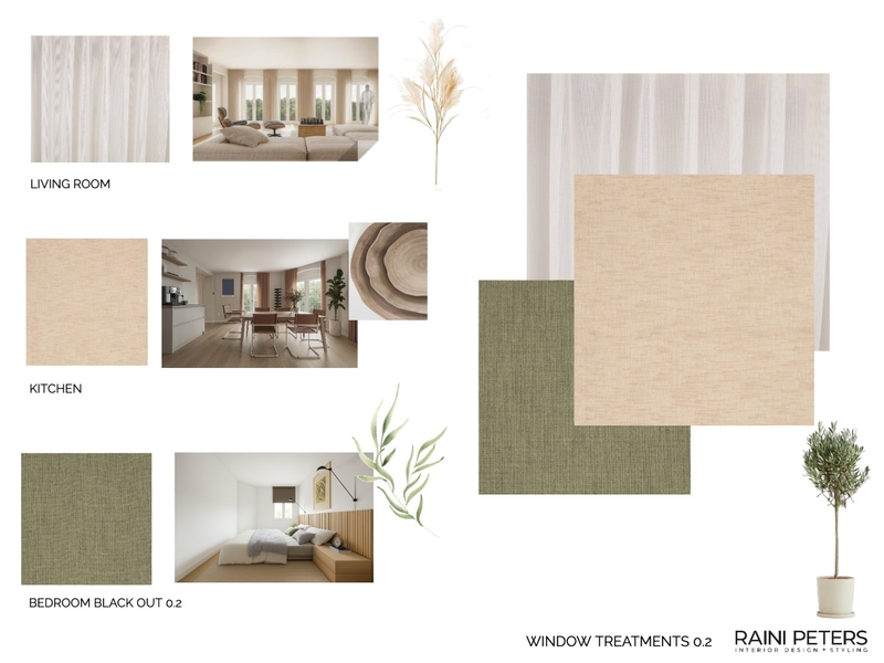 Window treatment Bruno 2 Mood Board by Raini Peters Interior Design + Styling on Style Sourcebook