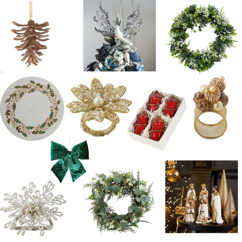 Christmas Decor Mood Board by House of Walton on Style Sourcebook