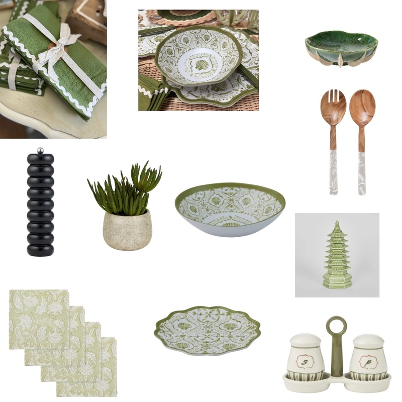 Green Home Decor Mood Board by House of Walton on Style Sourcebook