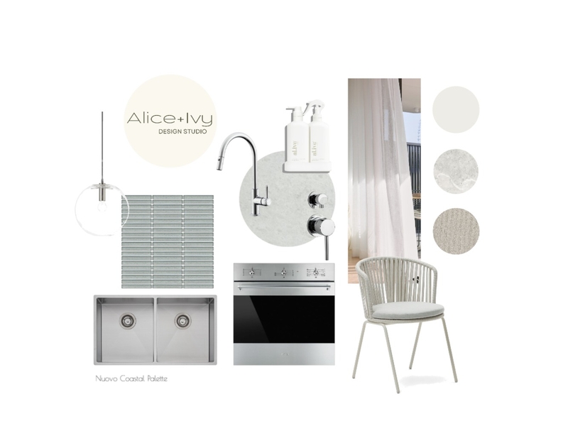Nuovo Coastal Palette Mood Board by Alice + Ivy Design Studio on Style Sourcebook