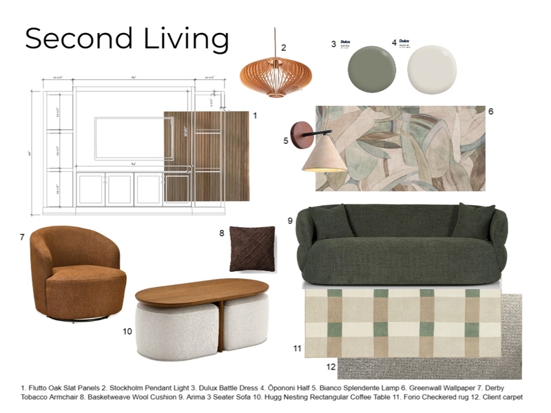Faye and Ian second living sample board Mood Board by SamanthaEberhart on Style Sourcebook