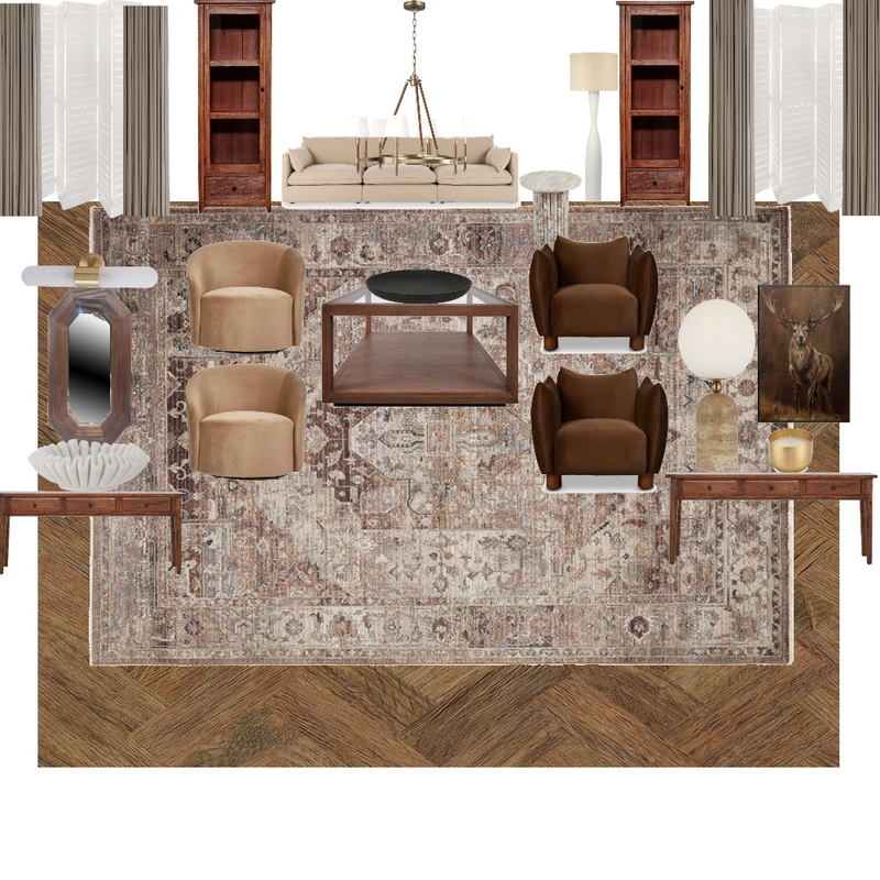 Living room Mood Board by Misiowa on Style Sourcebook