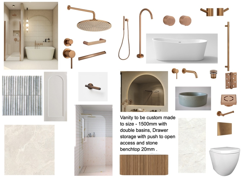 Main Bathroom Mood Board by Savannah Interior Design on Style Sourcebook