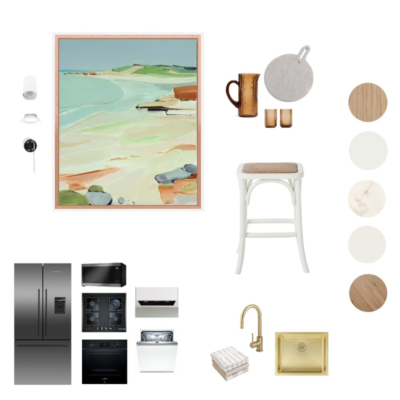 Module 10 Part A Step 12 Sample Board Mood Board by natalieenlund@gmail.com on Style Sourcebook
