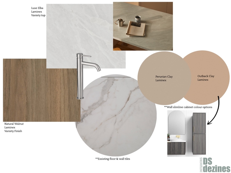 Natasha - Bathroom Mood Board by DSdezines Interiors on Style Sourcebook