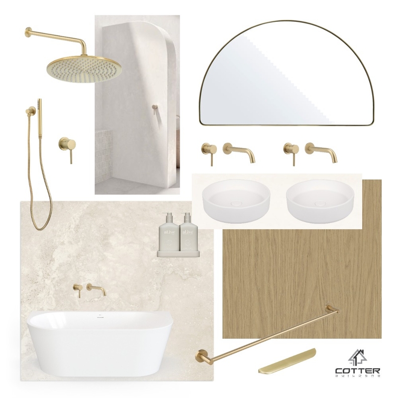 Solaire - Main Bathroom Mood Board by Cotter Builders on Style Sourcebook