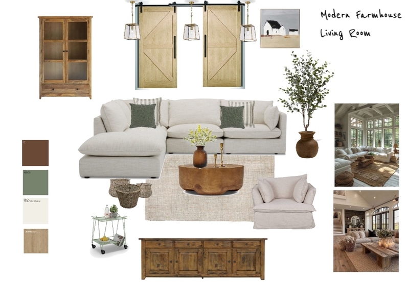 Modern Farmhouse living room Mood Board by KateH02 on Style Sourcebook