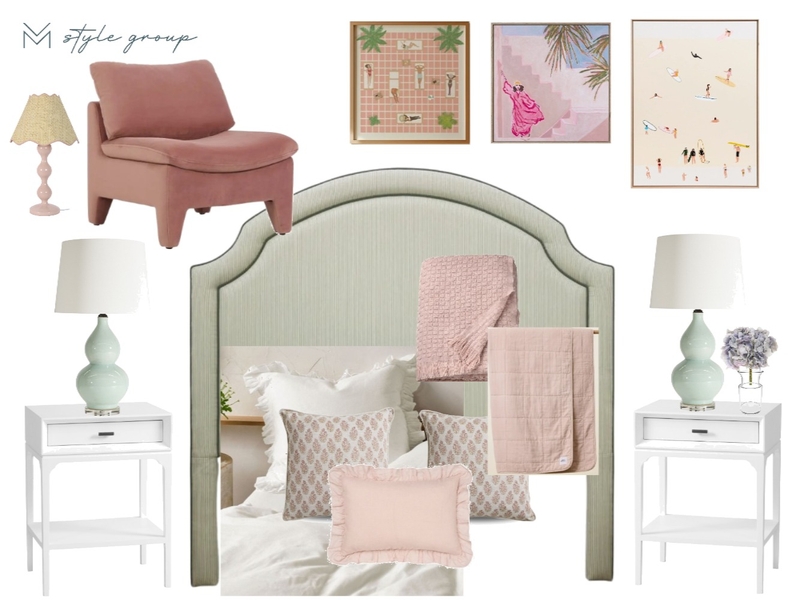 Shirely Ave, Bedroom 2 (Sabina) Mood Board by The VM Style Group on Style Sourcebook