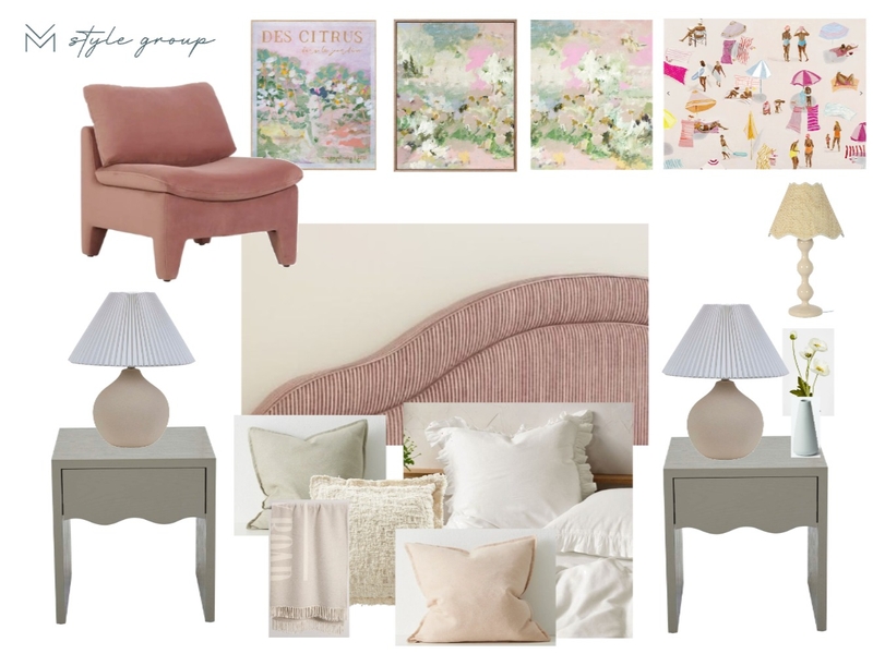Shirely Ave, Bedroom 2 (Sabina) Mood Board by The VM Style Group on Style Sourcebook