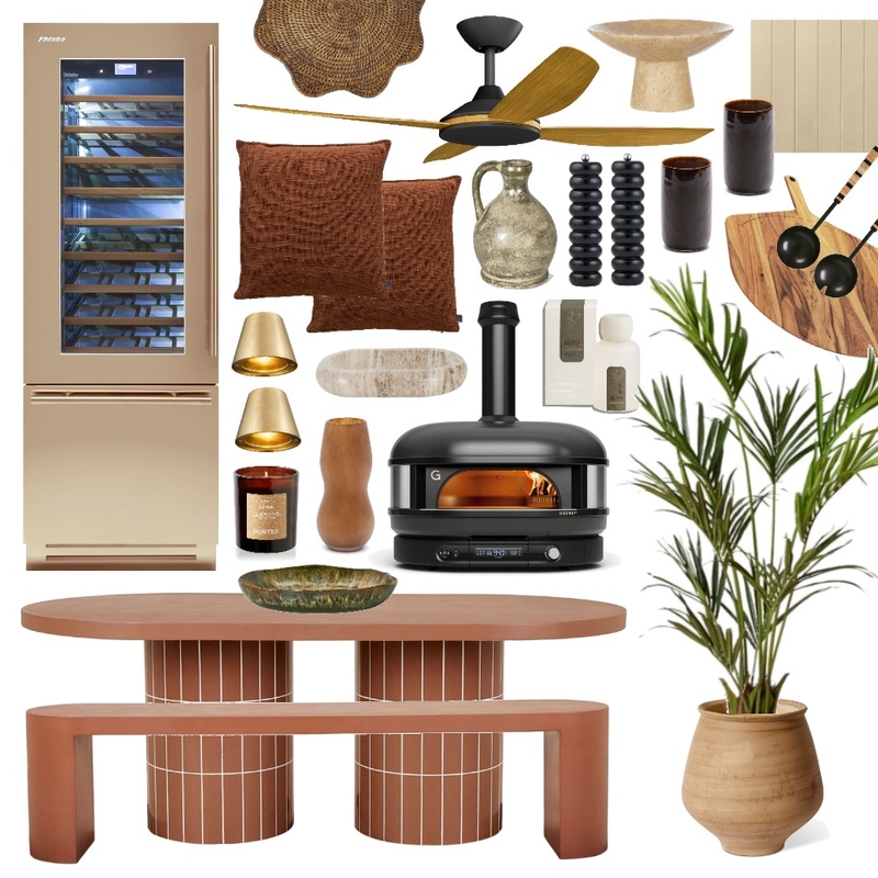 Bold, Warm Alfresco Mood Board by Lighting Illusions on Style Sourcebook