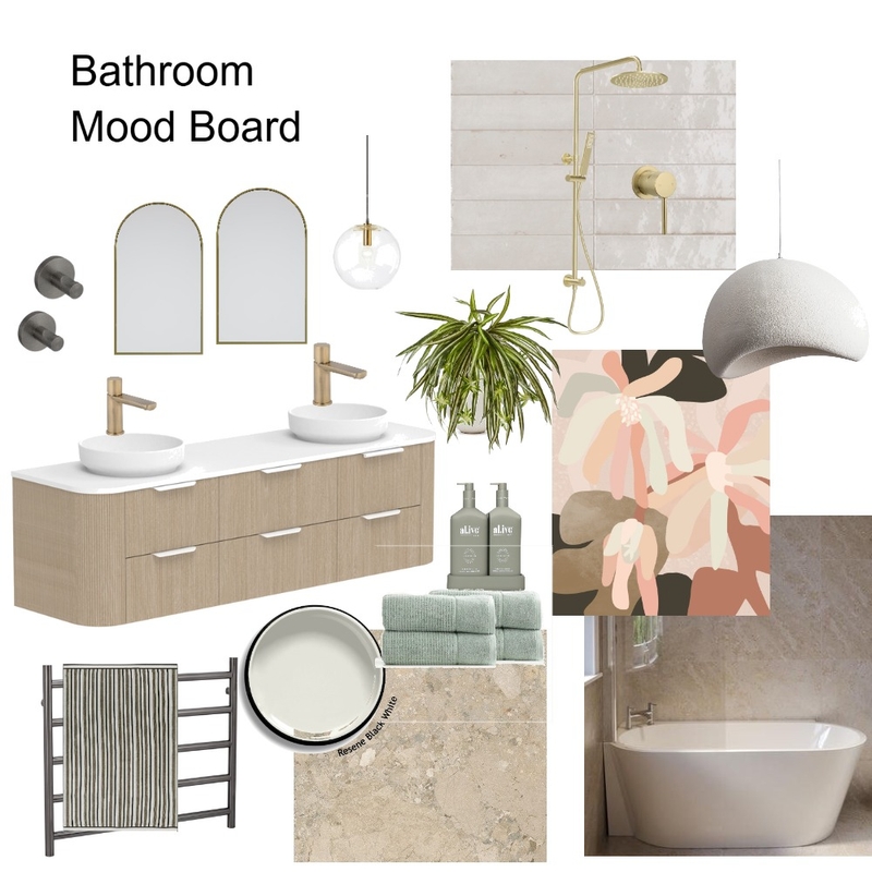 Bathroom Mood Board by Desiree Freeman on Style Sourcebook