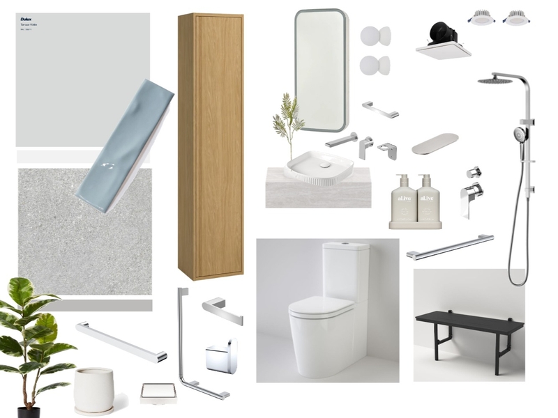 GS Bathroom Mood Board by Kutata Interiors on Style Sourcebook