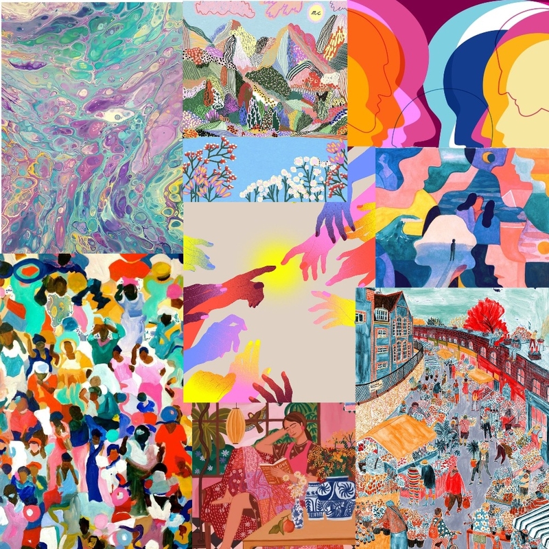 Creative Theory A3 VIBE Mood Board by jBateman on Style Sourcebook