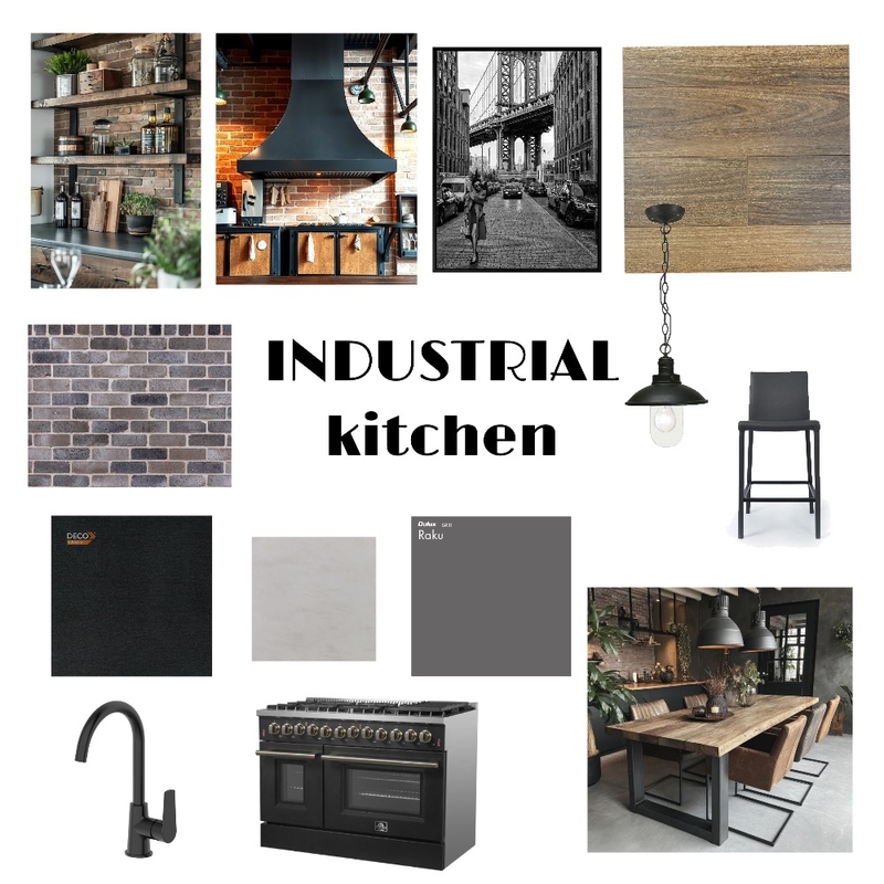 Industrial Kitchen Mood Board by JCarlson on Style Sourcebook