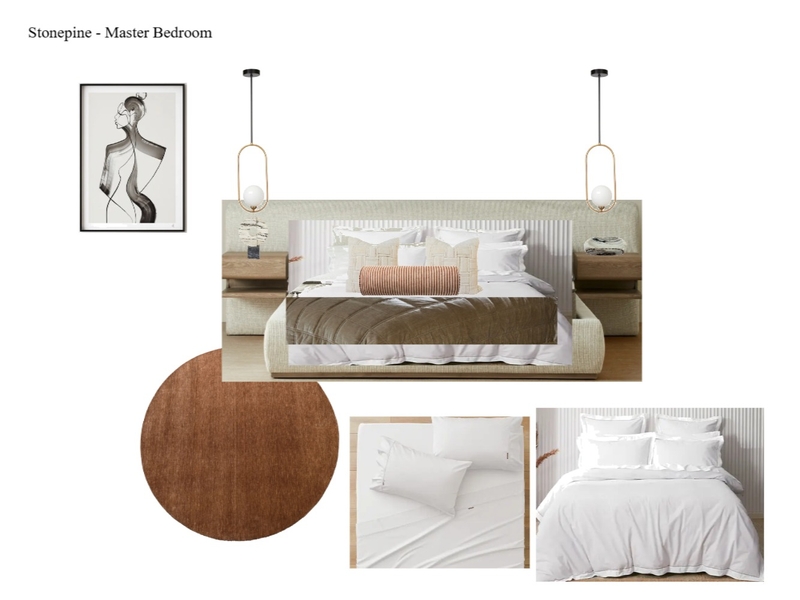 Stonepine - Master Bedroom Mood Board by Melissa Atwal on Style Sourcebook