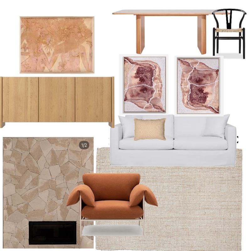 Living area Mood Board by mika_leigh on Style Sourcebook