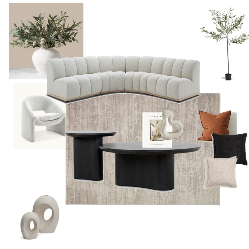 Willowdale Living Room Mood Board by Natalie Mannah Interiors on Style Sourcebook
