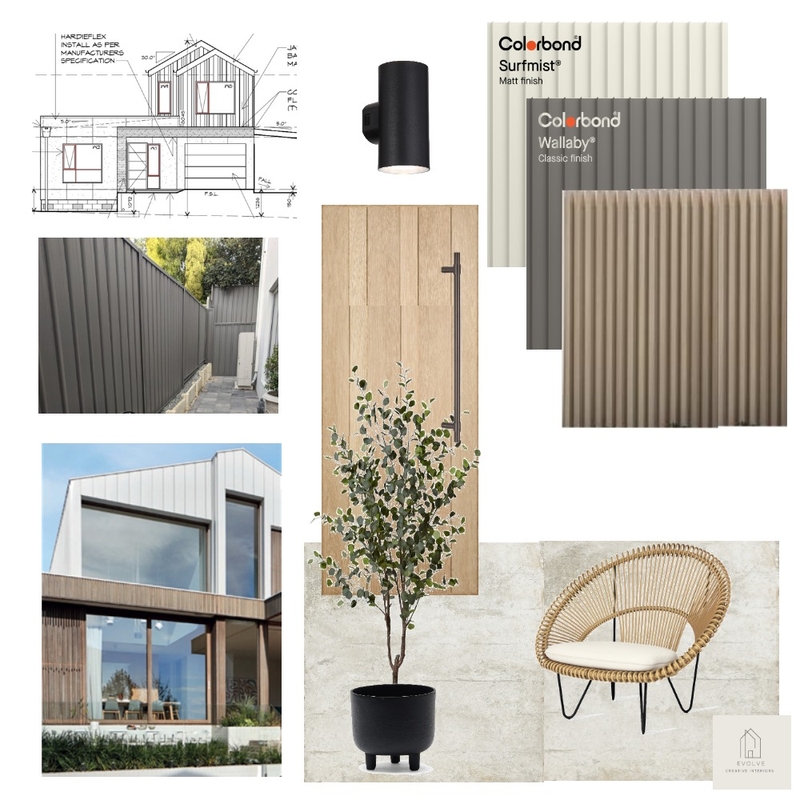 Glenorchy external Mood Board by Evolve Creative Interiors on Style Sourcebook