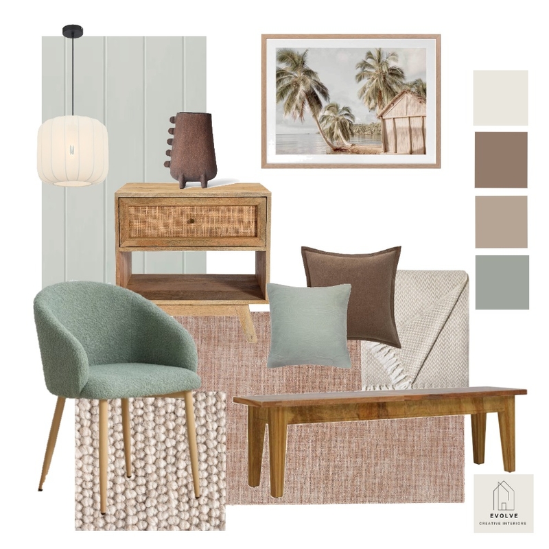 Glenorchy Bedroom Mood Board by Evolve Creative Interiors on Style Sourcebook