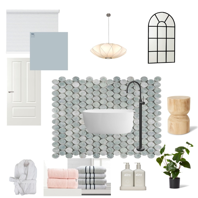 Main Bathroom Mood Board by Nobs on Style Sourcebook