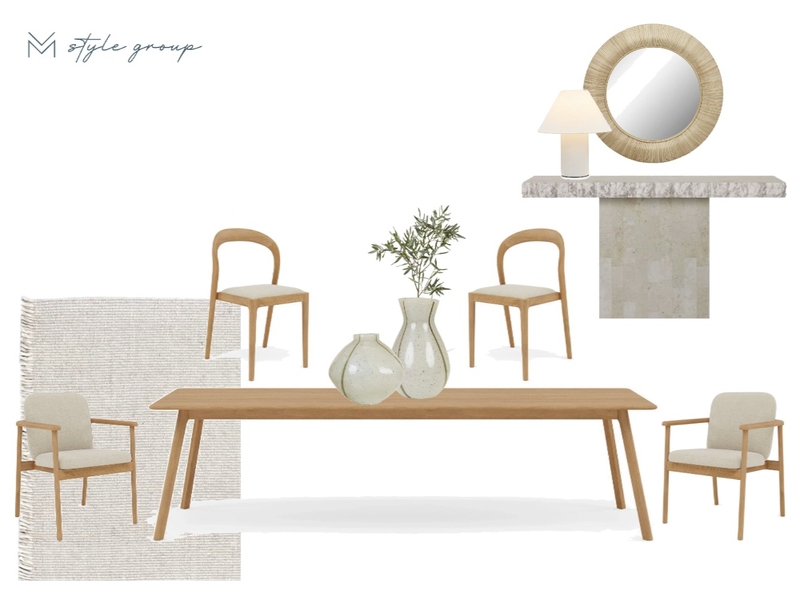 Shirley Ave, Dining Option REVISED Mood Board by The VM Style Group on Style Sourcebook