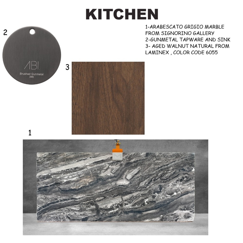 KITCHEN SAMPLE BOARD Mood Board by FMA INTERIORS on Style Sourcebook