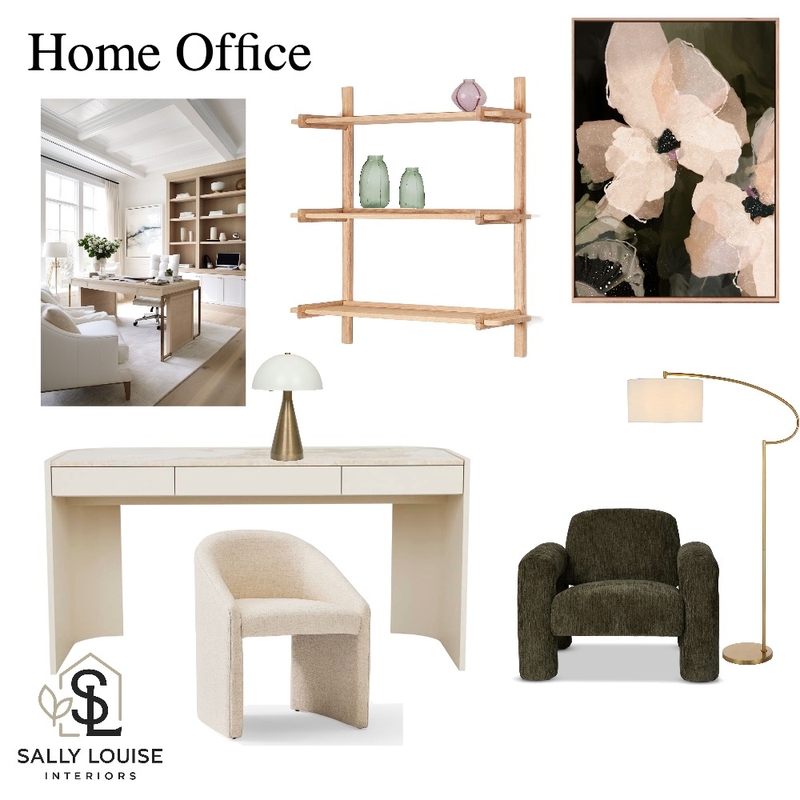 Home Office Orchard Grove Mood Board by Sally Louise Interiors on Style Sourcebook