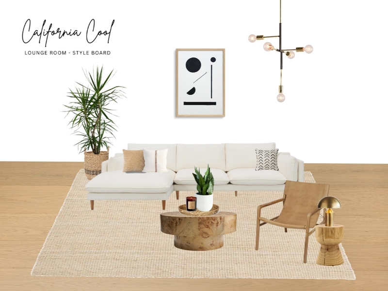 Californian Cool Lounge Room Mood Board by Renee Wratih on Style Sourcebook