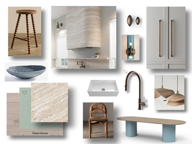 Belrose Kitchen Sampleboard Mood Board by lizinlanvin on Style Sourcebook