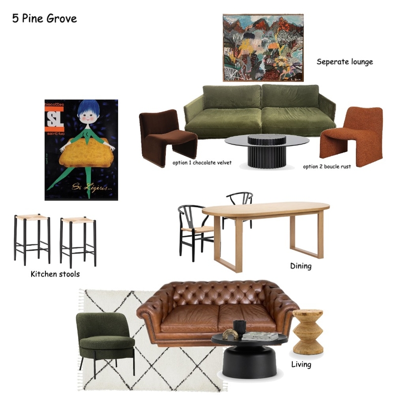 5 Pine Grove Mood Board by Susan Conterno on Style Sourcebook