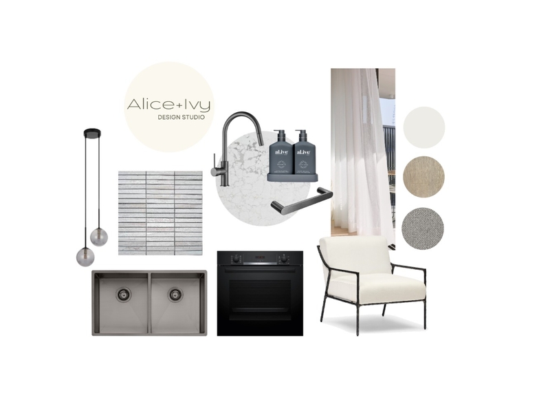 Nuovo Granite palette Mood Board by Alice + Ivy Design Studio on Style Sourcebook