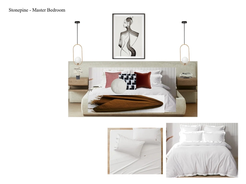 Stonepine - Master Bedroom Mood Board by Melissa Atwal on Style Sourcebook